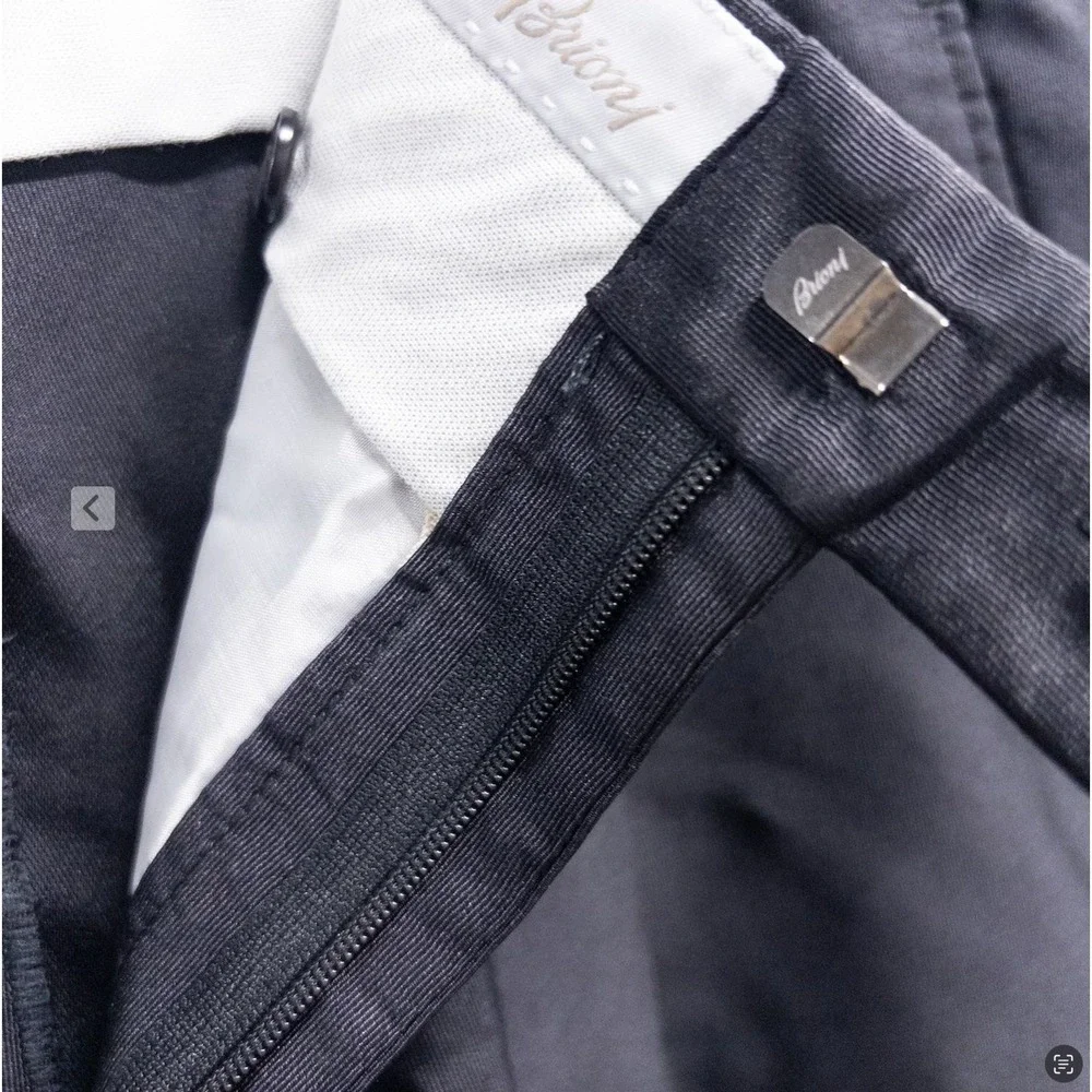 Brioni Silk Dress Pants 56 EU 40 US NWT Mr Porter Exclusive‎ Bormio Trousers